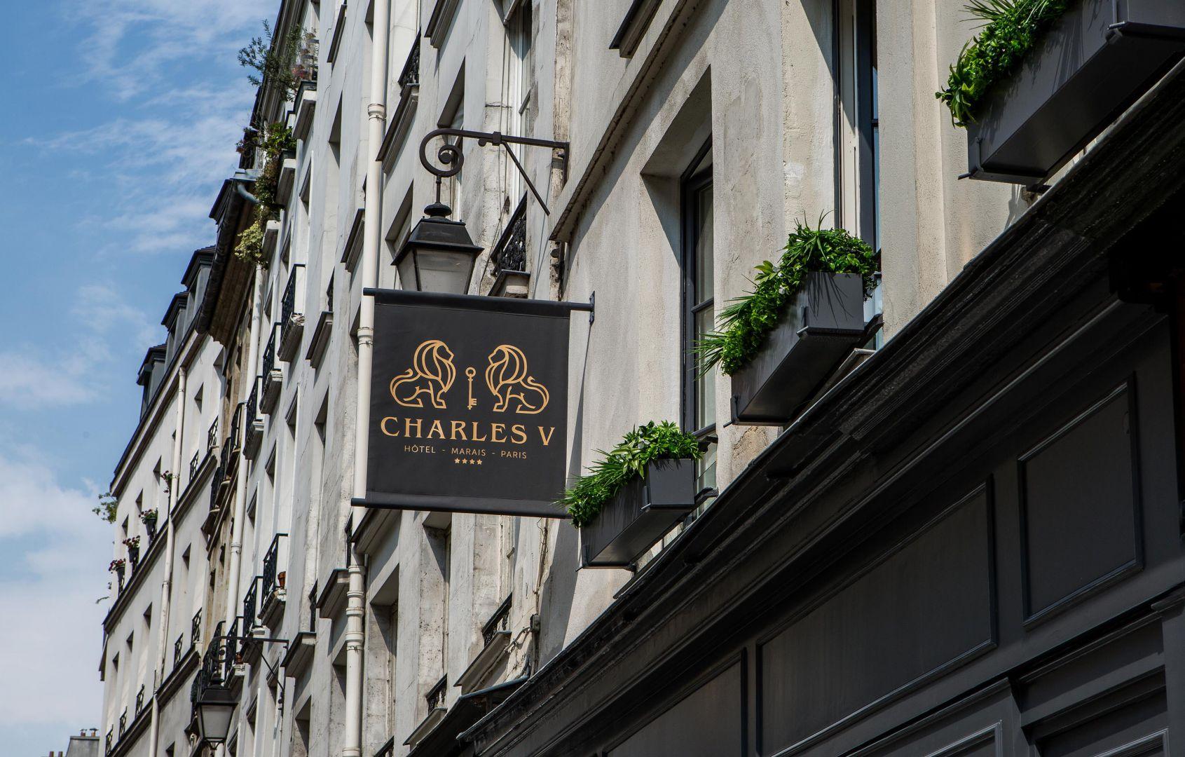 Charles V Hotel Paris Eksteriør billede